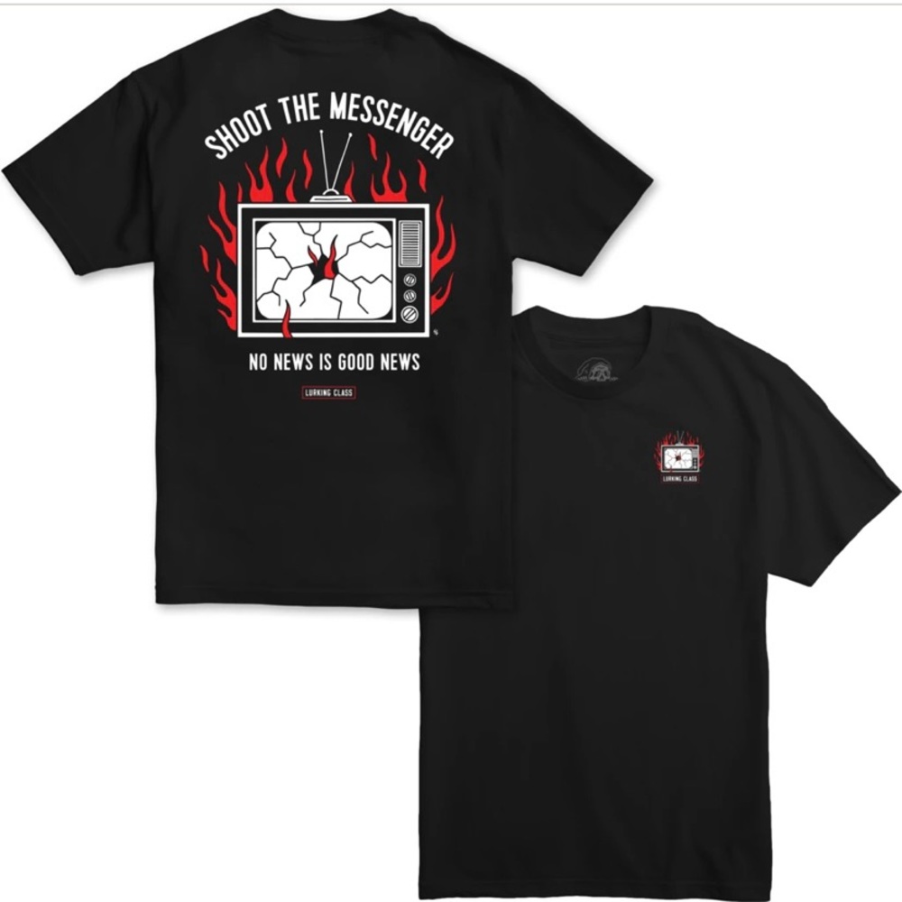 Lurking class sketchy  news tee xl